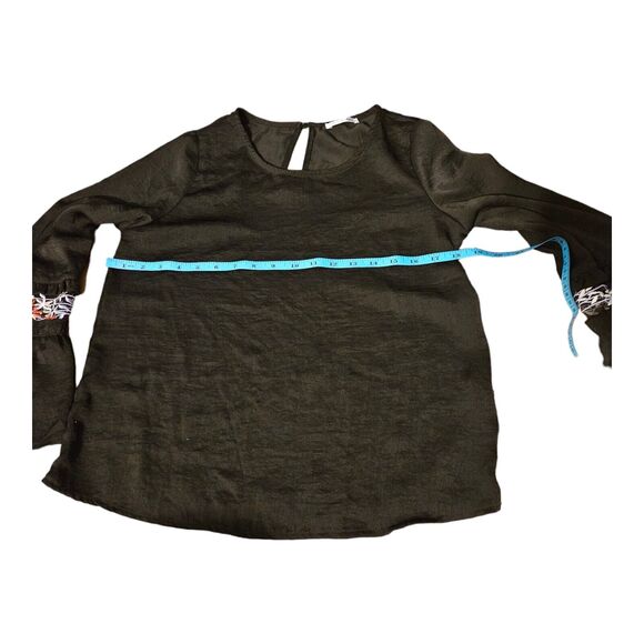 Luna Project XSP Long Sleeve Black Blouse - Picture 6 of 8